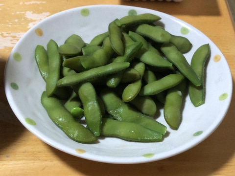 なくてはならない!おつまみの枝豆!